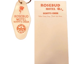 Schitts Creek Notepad & Keytag Combo