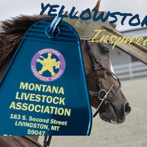 Montana Livestock Association Key Tag