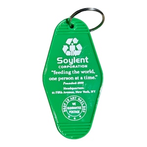 SOYLENT GREEN movie inspired keytag