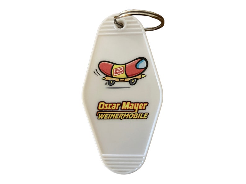 Oscar Meyer wiener Mobile inspired keytag image 2