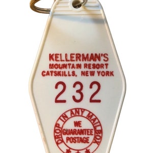 Dirty Dancing inspired keytag Kelleman's Resort image 2