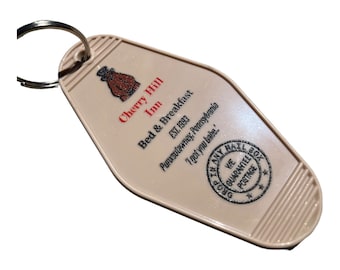 GROUNDHOG DAY Cherry Hill Inn inspired keytag