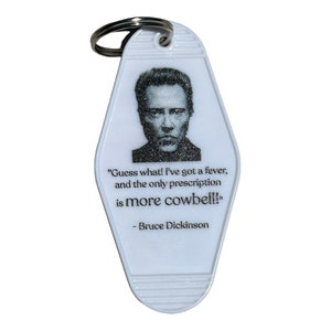 Famous CELEBRITY quote keytag