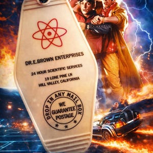 Porte-clé scientifique fou