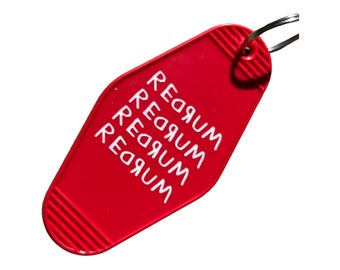 REDRUM “The Shining” inspired keytag