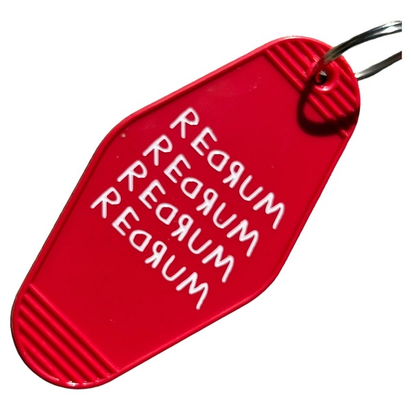 REDRUM “The Shining” inspired keytag