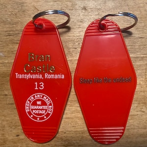 Dracula BRAN CASTLE keytag