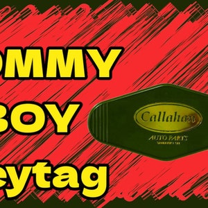 Auto Parts Comedy Movie Key Tag