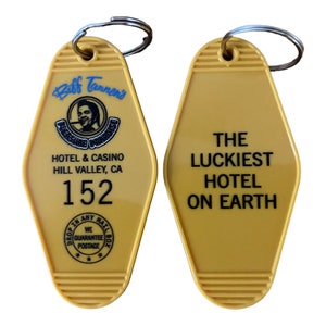 Graphic ver. Back to the future to inspire Biffs pleasure paradise Keytag