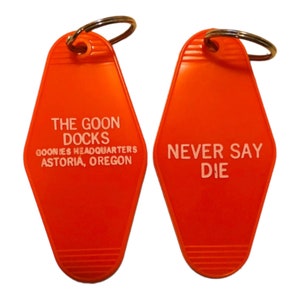 80s Kid Movie adventure nspired keytag