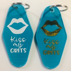 Kiss My Grits &quot;ALICE&quot; inspired keytag
