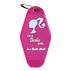 TOY GIRL doll inspired keytag