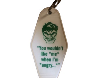 Incredible HULK inspired keytag