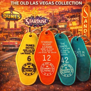 Replica Las Vegas collection keytags Dash – Sands, Stardust, Dunes