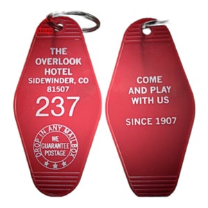 Haunted Overlook Hotel 237 Keytag