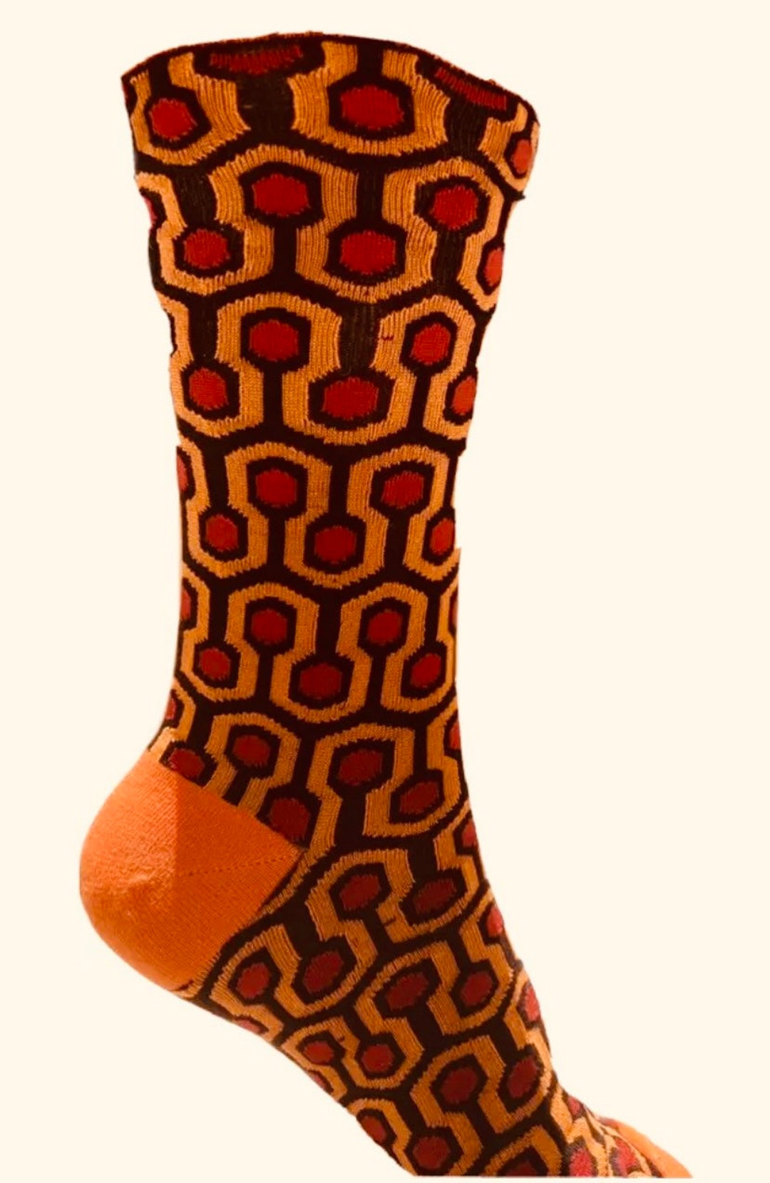 The SHINING Sock Inspired OVERLOOK HOTEL Rug Inspired Crew Sock Etsy