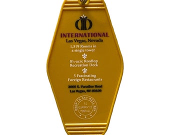 International Hotel Tribute Key Tag replica