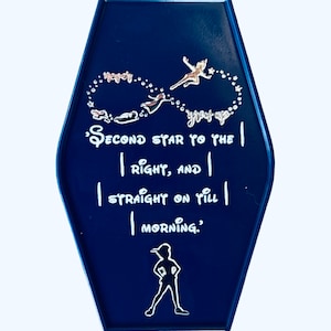 Magical children&#39;s story inspired key tag