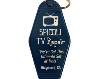 Spicoli TV Repair - Fast Times at Ridgemont High inspired keytag