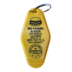 Graphic ver. PULP FICTION inspired Big Kahuna Keytag