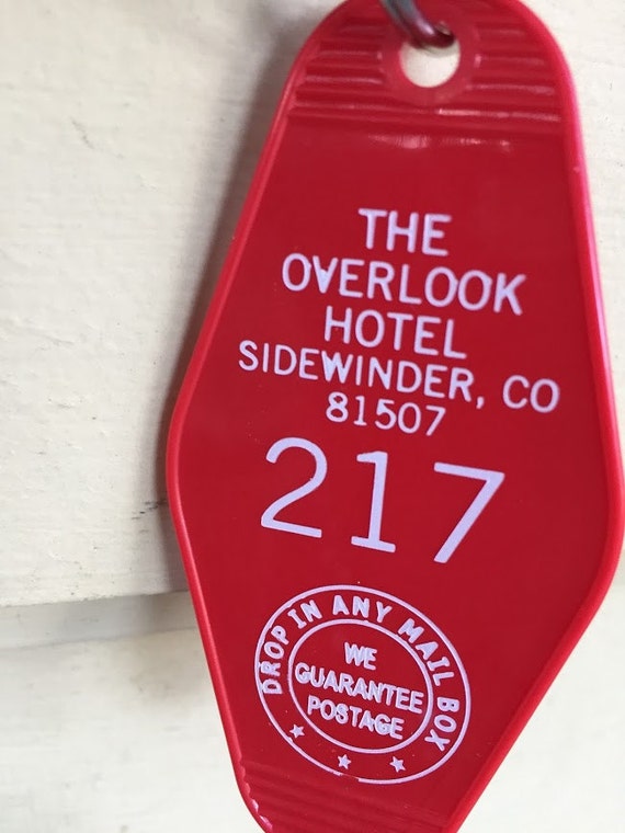 The 217 Room Number Shining Inspired Keytag Buy By 12 20 Get It By Christmas
