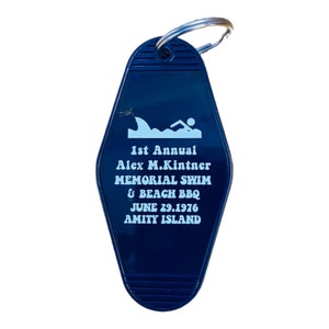 JAWS inspired Alex Kintner Memorial Keytag image 1