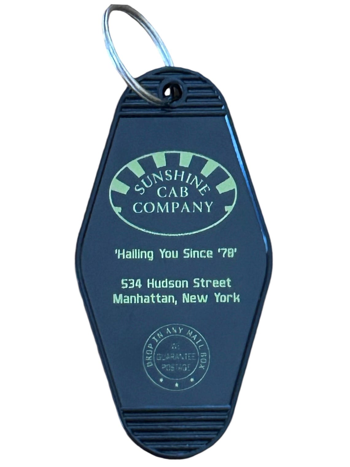 Classic Cab Co. Key Tag TV Sitcom Inspired - Etsy