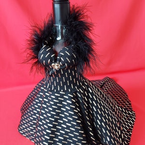 Wine/champagne bottle cover. Gift for Weddings, Birthdays, Anniversaries, Dinner Parties, Special Occasions, Proms etc