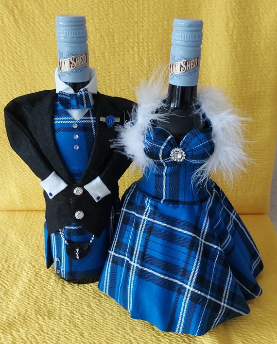 AHANDMAKER 6 Sets Graduation Wine Coat Bottle Covers
