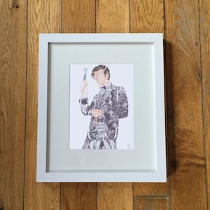 Doctor Who: 11th Doctor Silhouette Series by GeeK illustration