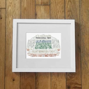 Glasgow Rangers Football Club Silhouette Series by GeeK illustration