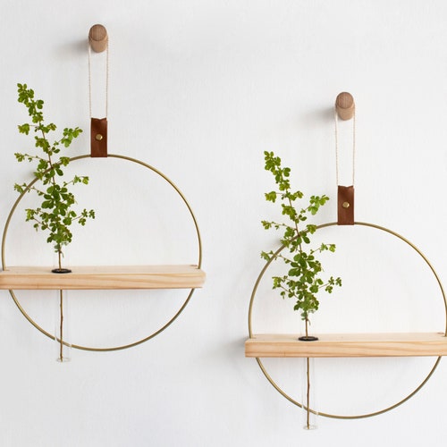 Wire Mesh Wall Mounted Circular Shelving Unit Round Metal & Etsy