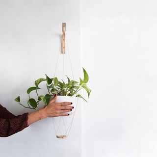 Gancio A S Per Piante In Ghisa 27,3 Cm, Decorato Con Colibrì E Fiori | Per Appendere Vasi, Mangiatoie, Lanterne, Interno/Esterno