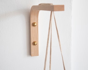 Colgador de plantas para interiores, gancho de pared para colgar plantas, gancho para colgar plantas, colgador de plantas de pared