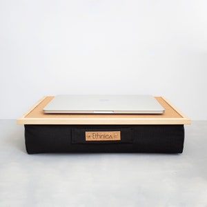 Laptop Tray Bed Laptop Tray With Cushion Cushion Lap desk Laptop Tray Table Bed Tray  Wooden Laptop Bed Or Desk  Laptop Stand Serving Tray