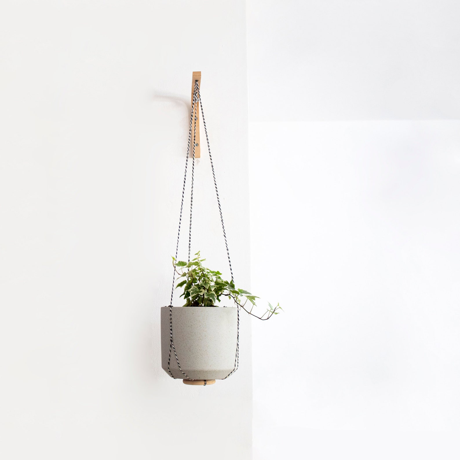 Wall Hanging Plant Holder Wall Plant Hanger Wooden Plant | Etsy
