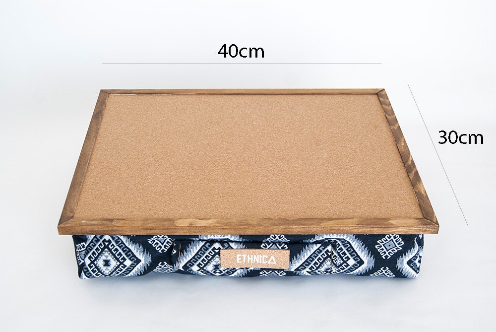 Laptop Tray With Cushion For Bed Light Serving Tray Student Etsy