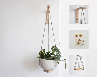 Wall Hook For Hanging Plants, Plant Holder Wall, Plant Hanger, Plants Holder, Wall Hook For Planter, Wooden Plant Hook, Plants Wall Hanger