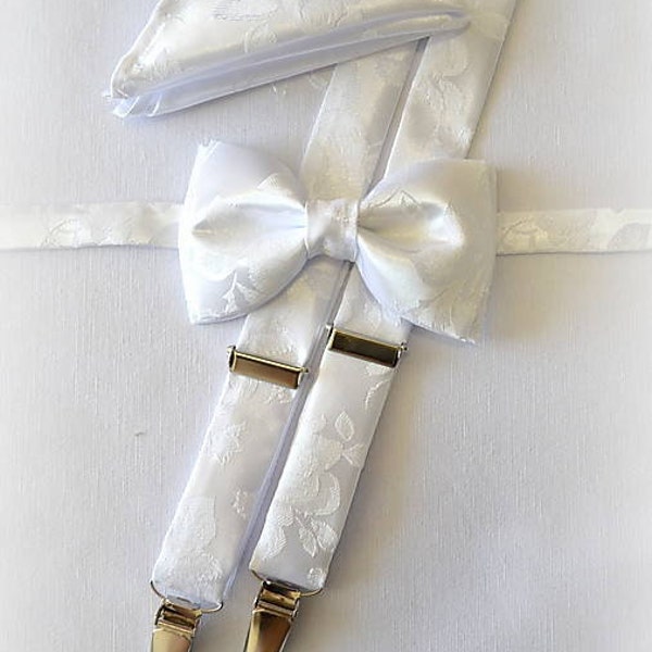 cheap bow tie and suspenders