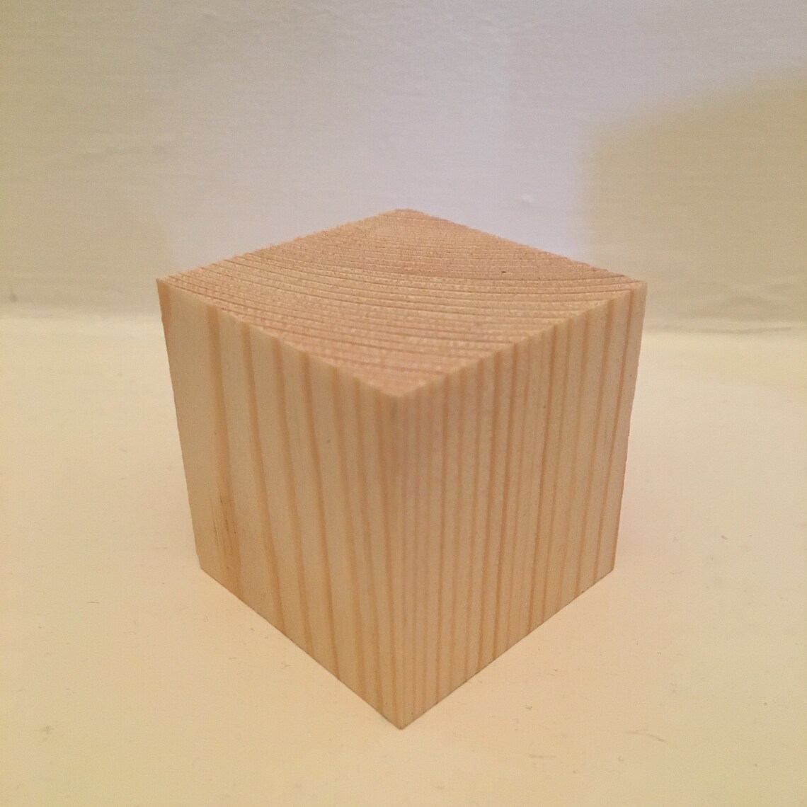 Pine Cubes Large Wooden Craft Blocks. Natural Solid Wood 70mm Etsy