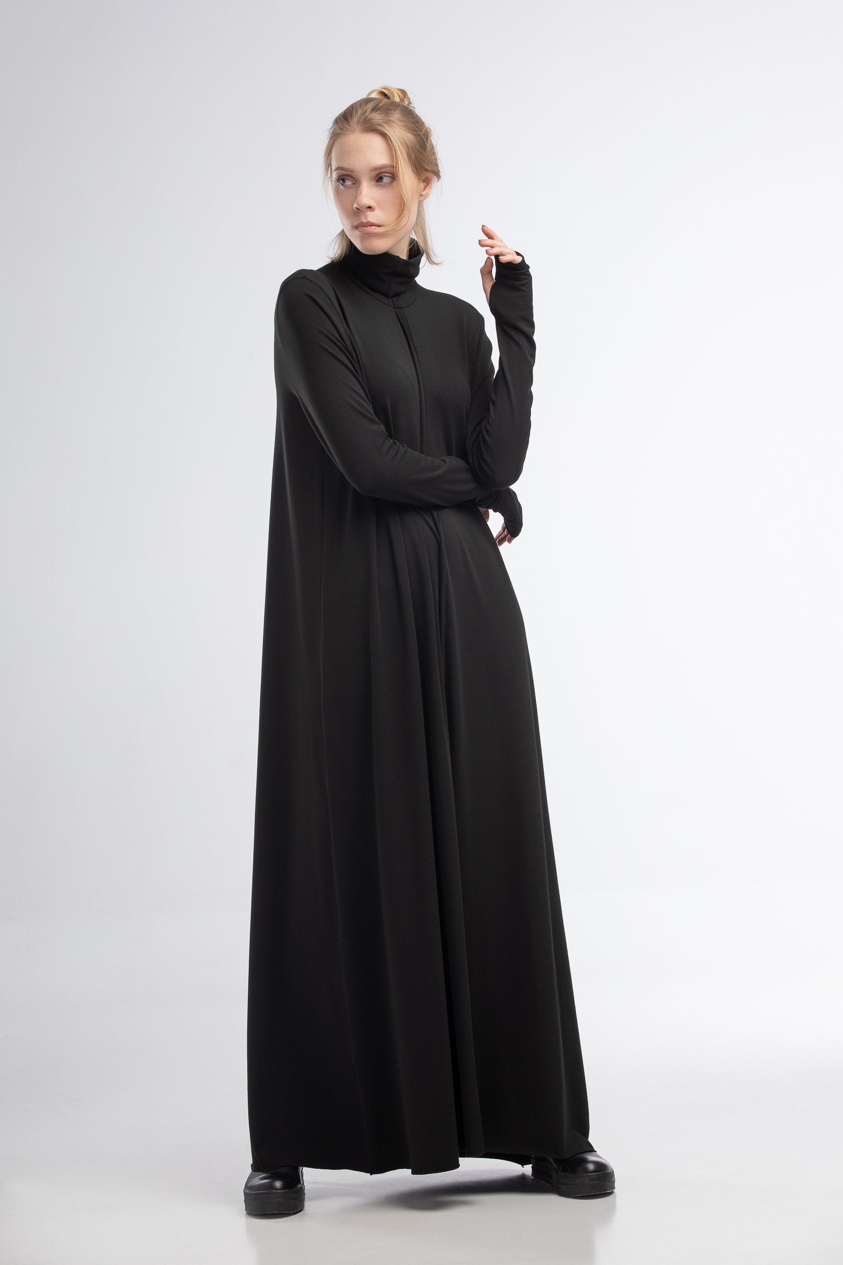 Dark Grey Longline Cardigan With Pockets, Plus size 16 to 36