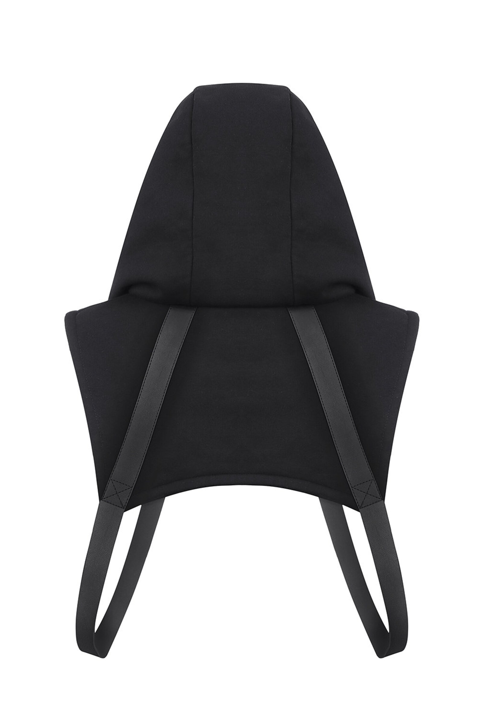 Black Cowl Hood Futuristic Snood Hood Mens Scarf Hood Etsy