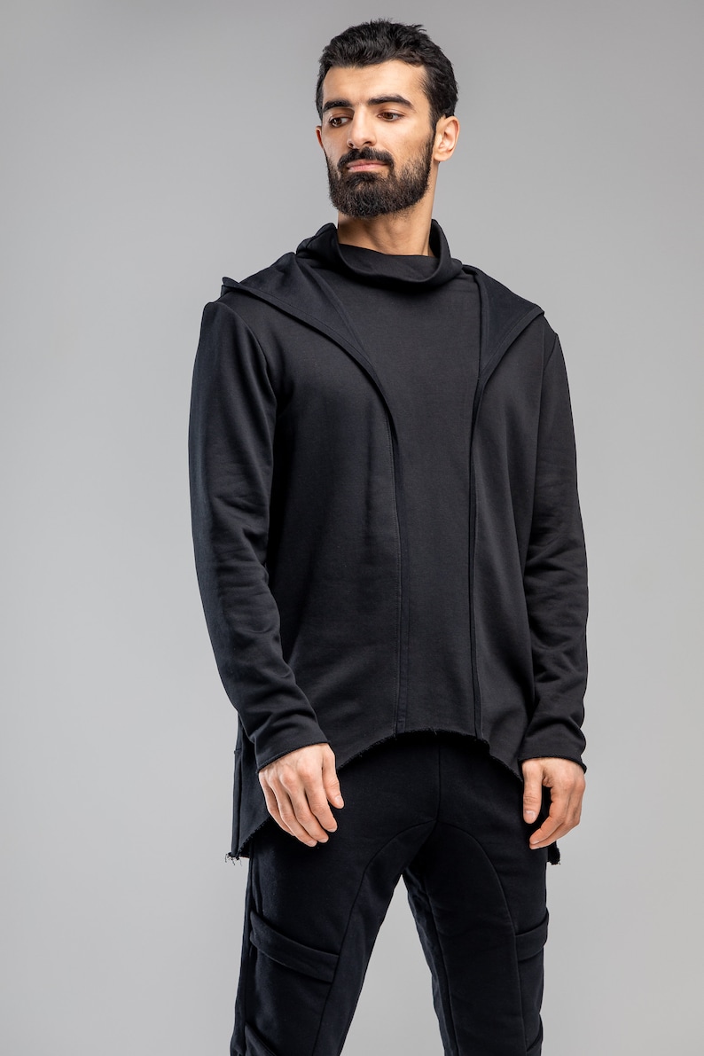 goth hoodie mens
