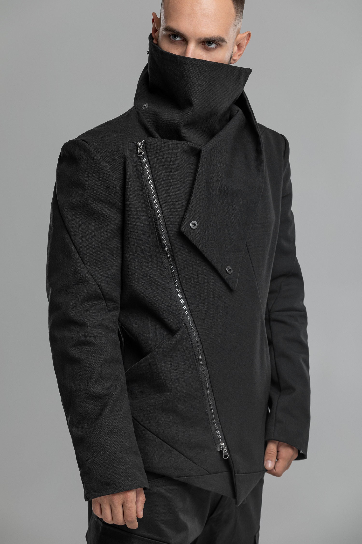 korean long jacket female
