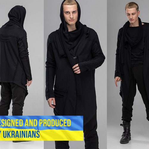 Men Techwear Jacket Dystopian Mens 