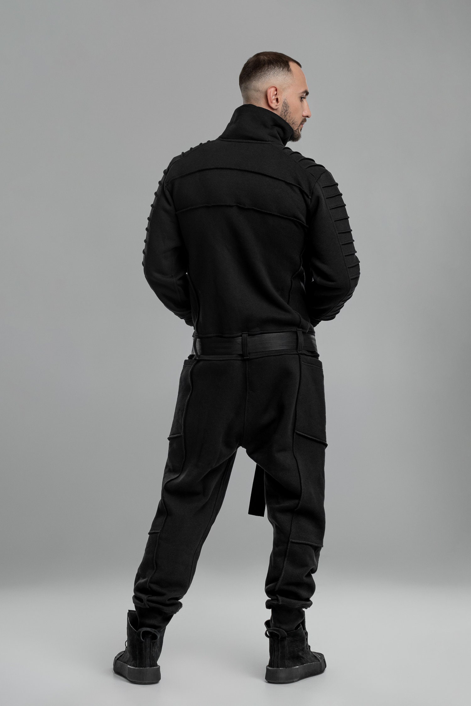 Mens Black Jumpsuit at Rs 950/piece | Palayakkadu | Erode | ID: 21553980133