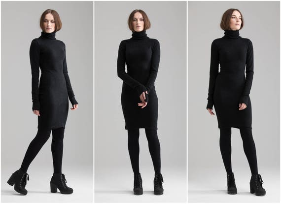 Winter Knee Length Dresses