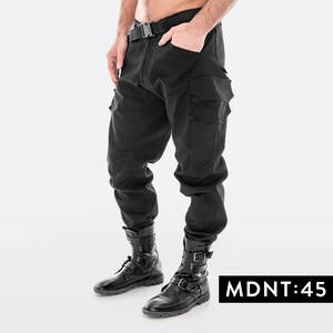  Pantalones de costura en blanco y negro para hombre, pantalones  de harén de calle punk rock, pantalones deportivos técnicos reflectantes de  Hip Hop Jogger, Negro - : Ropa, Zapatos y Joyería