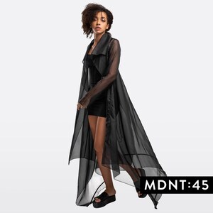Mesh duster clearance coat