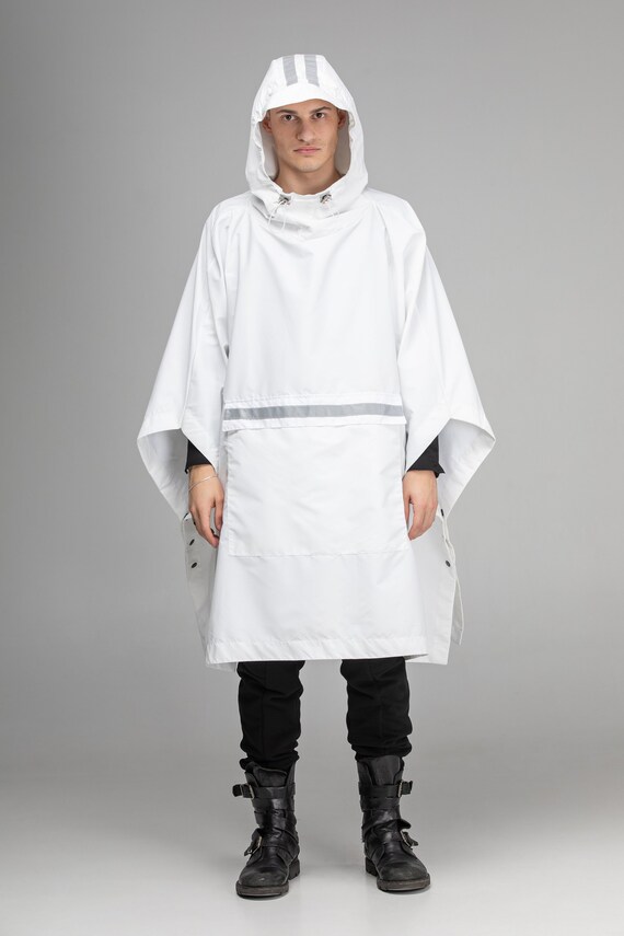 oversized rain poncho